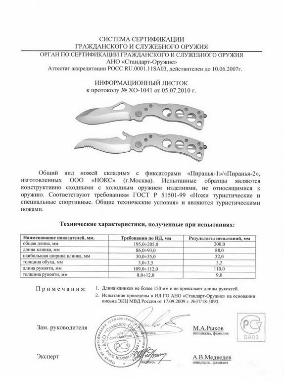 НОКС Пиранья-1, Пиранья-2