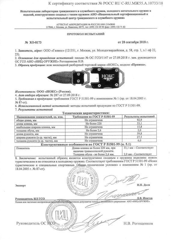 НОКС Пряжка