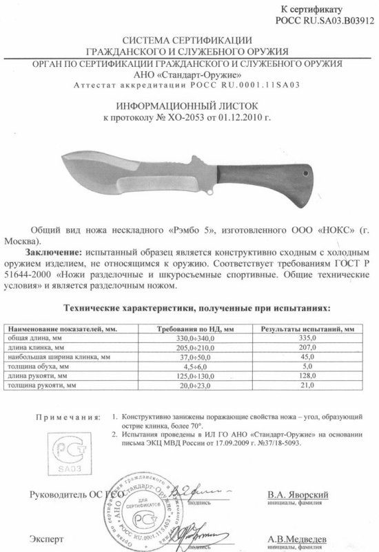 НОКС Рэмбо-5