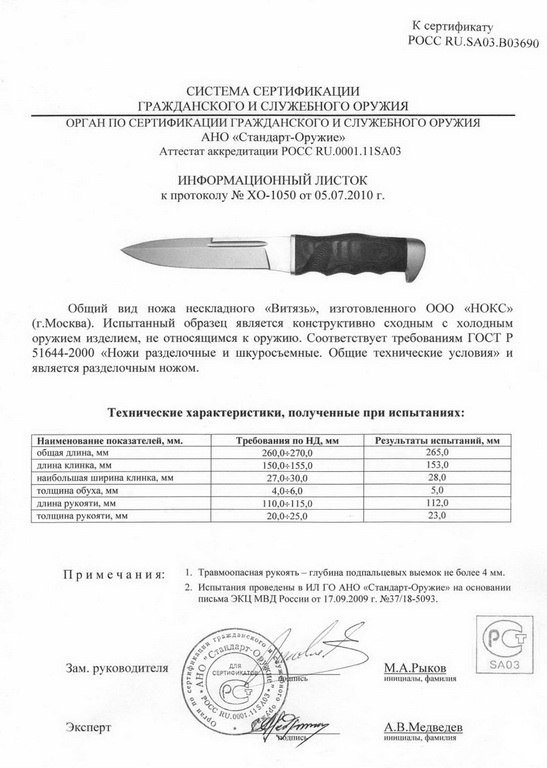 НОКС Витязь