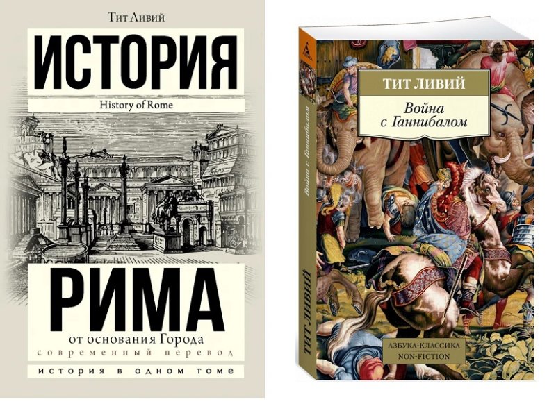 Современные издания трудов Тита Ливия