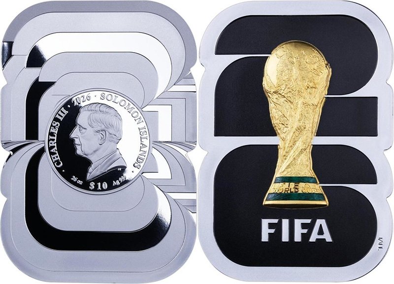 10 долларов Соломоновых островов 2026 года «2026 FIFA World Cup»