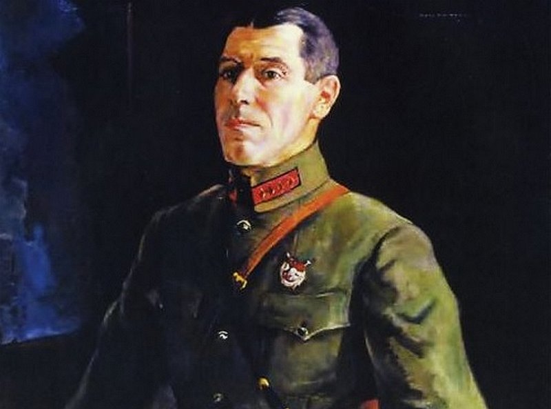 Портрет Б.М. Шапошникова конца 1920-х гг.