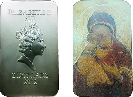 Серебряная монета Фиджи