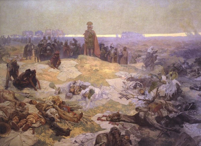 После Грюнвальдской битвы. Картина 1924 г.