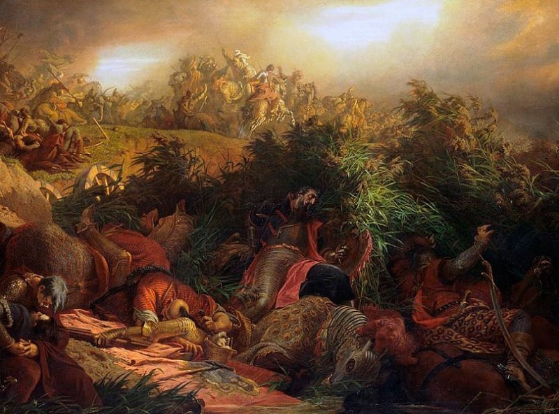 Битва при Мохаче. Картина 1866 г.