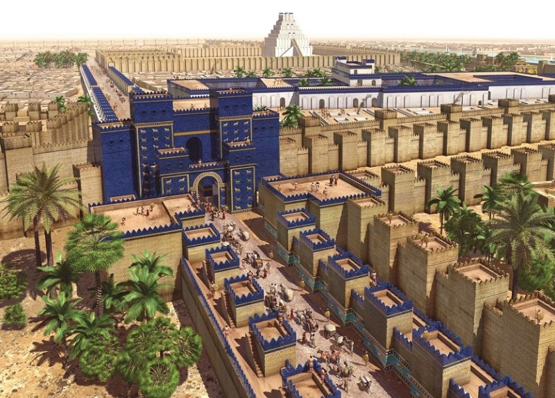 Дорога к Вавилону через ворота Иштар