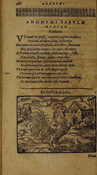 Страница из сборника «Anonymus Neveleti»