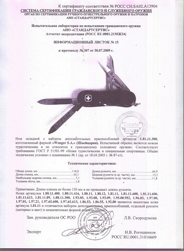Нож складной с набором дополнительных приспособлений Wenger 1.81.11.300 (1.80.11.400, 1.80.11.416, 1.80.11, 1.80.12, 1.81.11, 1.81.11.600, 1.81.11.606, 1.81.11.613, 1.81.11.89, 1.88.11.300, 1.93.05, 1.93.08, 1.93.09, 1.95.00.952, 1.96.03, 1.97.00, 1.97.01, 1.97.21, 1.97.65.600, 1.97.65.613, 1.86.53, 1.86.55, 1.92.80)