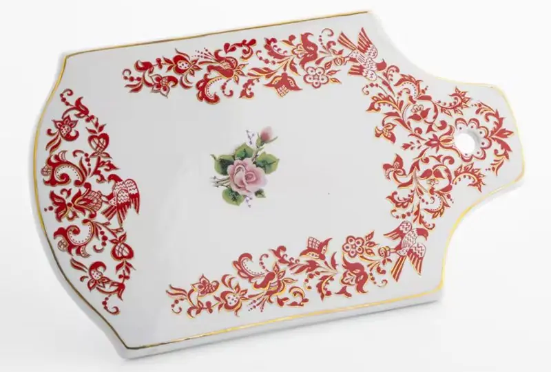 Доска сырная, декорированная, ЛОЗ (1970-1980 гг.)