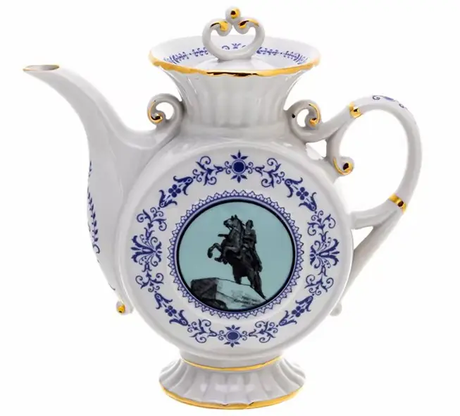 Чайник заварочный «Медный всадник», ЛОЗ (1984-1991 гг.)