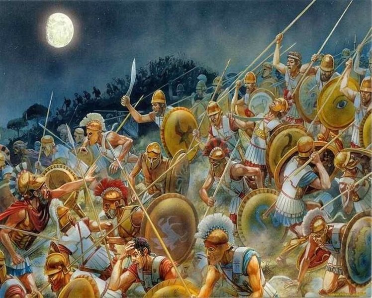 Сражение Пелопоннесской войны