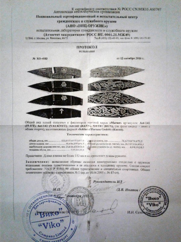 Ножи складные с фиксатором Marser «Ast-141» (FIUT), «Ast-142» (VALKNUT), «Ast-143» (RAVN), «Ast-111» (RUN)