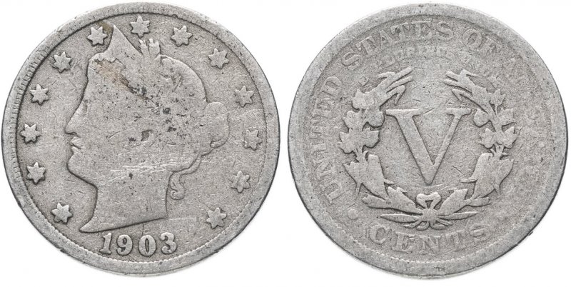 5 центов 1903