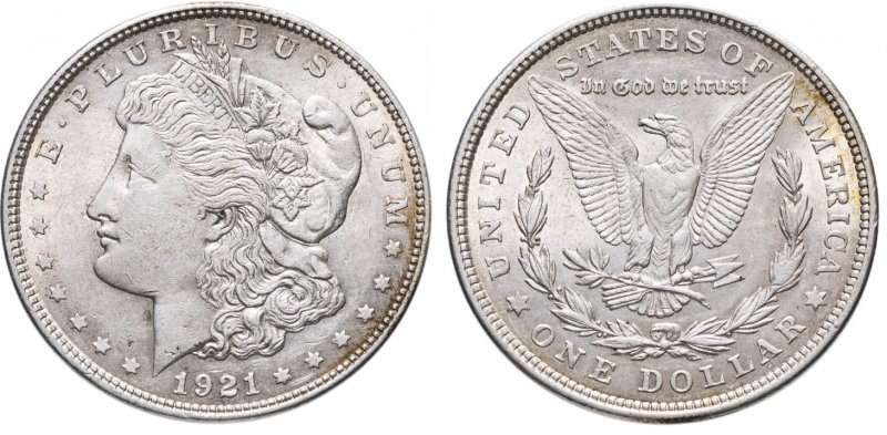 1 доллар 1921