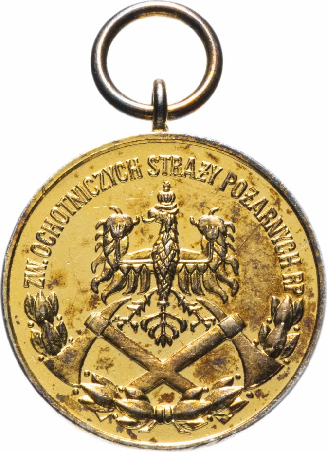 купить Медаль «За заслуги в пожарном деле» 1 степени Польша