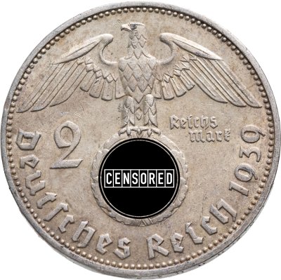 купить Германия (Третий рейх) 2 рейхсмарки (reichsmark) 1939 J