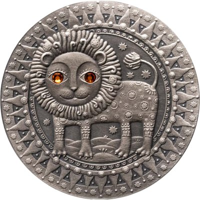 купить Беларусь 20 рублей 2009 "Знак зодиака - лев"