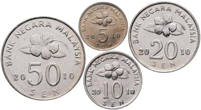 купить Малайзия. Набор №3 (4 монеты) 2010