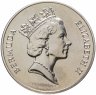 Купить Бермудские Острова 1 доллар (dollar) 1996 "70 лет со дня рождения Королевы Елизаветы II"