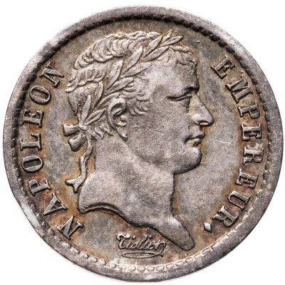 купить Франция 1\2 франка 1808, знак монетного двора: "A" - Париж