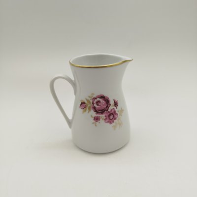 купить Молочник с цветочным декором, фарфор, деколь, золочение, Freiberger Porzellan, ГДР, 1970-1990 гг.