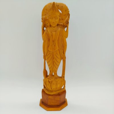 купить Статуэтка "Вишну", дерево, резьба, Индия, 1990-2020 гг.
