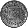Купить Германия нотгельд 25 пфеннигов 1917 Рыночный город Зонтхофен