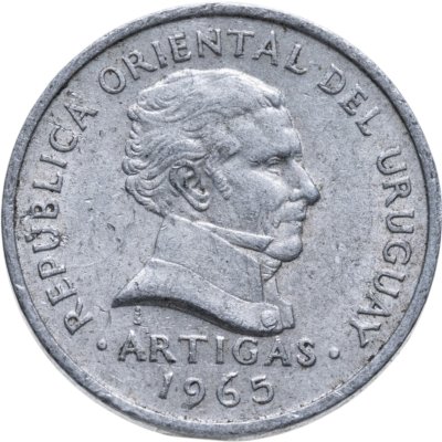 купить Уругвай 20 сентесимо (centesimos) 1965