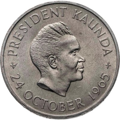 купить Замбия 5 шиллингов (shillings) 1965 "Годовщина независимости"