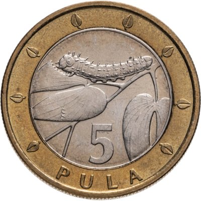 купить Ботсвана 5 пул 2000 "Гусеница"