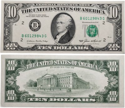 купить США 10 долларов 1985 год (Pick 476) B-Нью Йорк