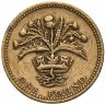 Купить Великобритания 1 фунт (pound) 1984