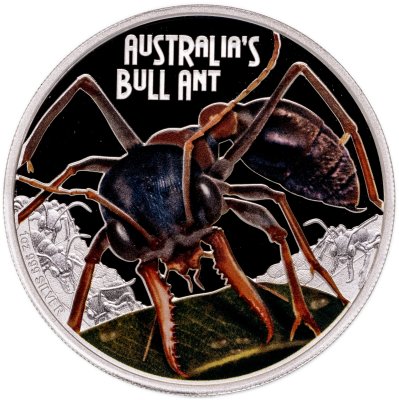 купить Тувалу 1 доллар 2015 «Смертельные и опасные - муравьи-бульдоги»