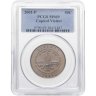 Купить США 1/2 доллара (dollars) 2001 "Центр посетителей капитолия США" в слабе PCGS MS69
