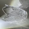 Купить Ваза с геометрическим рельефным декором, хрусталь, алмазная грань, СССР, 1970-1990 гг.