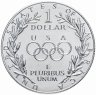 Купить США 1 доллар (dollar) 1988 D "Олимпийский огонь"