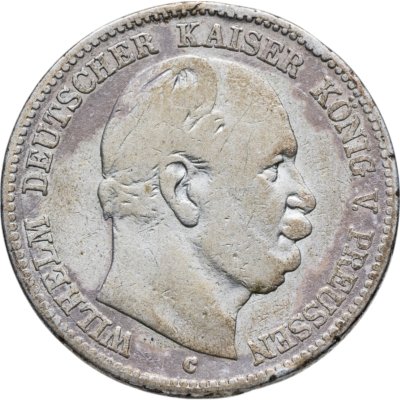 купить Германская империя, Пруссия 2 марки 1876 C