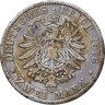 Купить Германская империя, Пруссия 2 марки 1876 C
