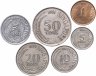 Купить Сингапур, набор монет 1969-1982 (6 монет)
