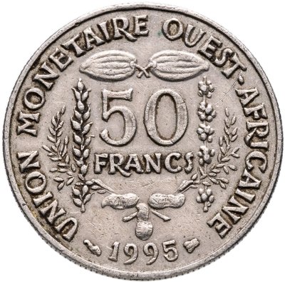 купить Западная Африка (BCEAO) 50 франков (francs) 1995