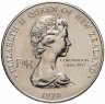Купить Новая Зеландия 1 доллар 1978 "25 лет коронации Елизаветы II"