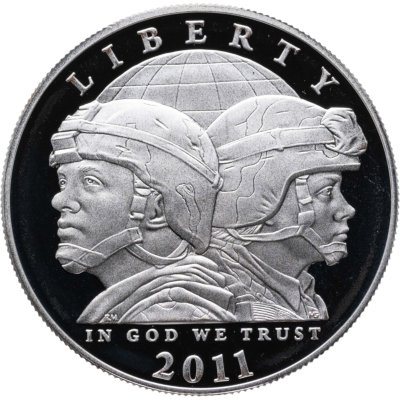 купить США 1 доллар (dollar) 2011 "Армия США"
