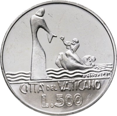 купить Ватикан 500 лир (lire) 1978