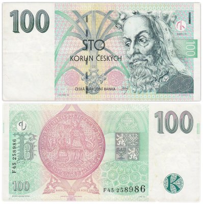 купить Чехия 100 крон 1997 Карл IV