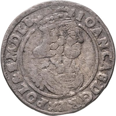 купить Речь Посполитая, Ян II Казимир, шестак (6 грошей) 1665