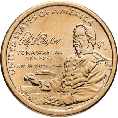 купить США 1 доллар 2022 "Эли Сэмюэл Паркер", знак монетного двора "D" - Денвер