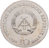 Купить Германия ГДР 10 марок 1989 "225 лет со дня рождения Иоган Готфрид Шадов"