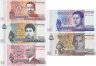 Купить Камбоджа - набор 100 + 200 + 500 + 1000 + 2000 риелей 2014 - 2022 год  Рick-W65 - W67A