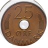 Купить Дания 25 эре (ore) 1987  в конверте с маркой